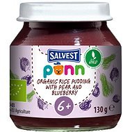 SALVEST Ponn ORGANIC Pear-blueberry Puree with Millet (130g) - Baby Food