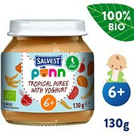 SALVEST Ponn ORGANIC Fruit Puree with Yogurt (130g) - Baby Food
