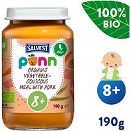 SALVEST Ponn BIO sertéshús kuszkuszos zöldségekkel (190 g) - Bébiétel