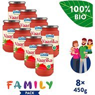 SALVEST Family ORGANIC Raspberries (8 × 450g) - Baby Food