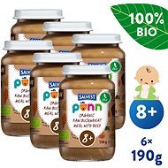 SALVEST Ponn ORGANIC Beef with Buckwheat and Vegetables (6 × 190g) - Baby Food