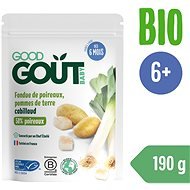 Good Gout BIO Póréhagyma burgonyával és tőkehallal (190 g) - Bébiétel