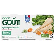Good Gout ORGANIC Salmon with Cabbage and Parsnips (2 × 190g) - Baby Food