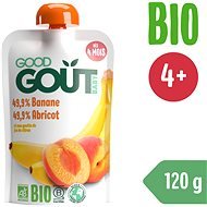 Good Gout BIO Sárgabarack banánnal (120 g) - Tasakos gyümölcspüré
