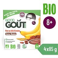 Good Gout BIO Ovsený dezert s banánom, datľami a kakaom (4× 85 g) - Kapsička pre deti