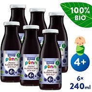 SALVEST Ponn ORGANIC Blueberry Juice with Pulp (6 × 240ml) - Juice