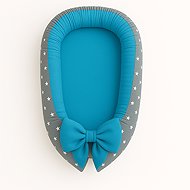 BabyType nest - Stars Blue - Baby Nest
