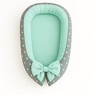 BabyDaddy's Nest - Stars Mint - Baby Nest