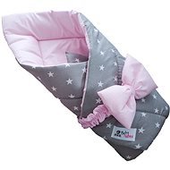 BabyTýpka Wrap - Stars Pink - Swaddle Blanket
