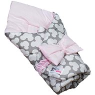 BabyTape Wrapper - Mickey Pink - Swaddle Blanket