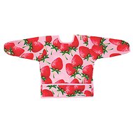 TWISTSHAKE Bib with Long Sleeves - Strawberries - Bib
