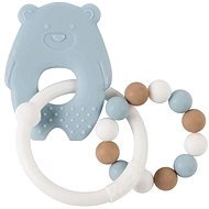 Nattou Silicone Teether BPA-free Lapidou Teddy Bear - Baby Teether