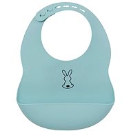 Natta Silicone Bib with Light Blue Closure without BPA - Bib