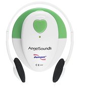 AngelSounds JPD 100S Prenatal Monitoring, White/Green - Detector