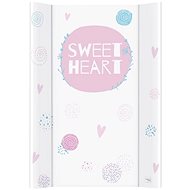 Ceba Changing Mat Double MDF 50 × 70cm, Lolly Polly Love 2 - Changing Pad