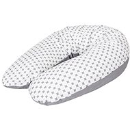 CEBA Baby Physio Multi Jersey - White Polka Dots - Nursing Pillow