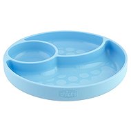 Chicco Silicone Plate Blue-green 12 m+ - Children's Plate