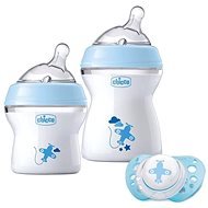 Chicco Gift Set Natural Feeling + Air Pacifier - Boy - Baby Bottle