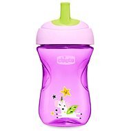 Chicco Mug Advanced with Straw Mouthpiece 266ml, Purple 12m+ - Baby cup