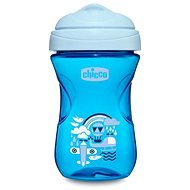 Chicco Easy Mug with Hard Spout 266ml, Blue 12m+ - Baby cup
