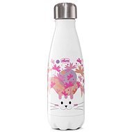 Chicco Bottle Stainless-steel Thermo Chicco Drinks Cat, 350ml - Children's Water Bottle