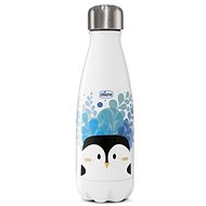 Chicco Bottle Stainless-steel Thermo Chicco Drinks Penguin, 350ml - Children's Water Bottle