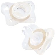 Chicco All-silicone Mini Soft Night Neutral 2 pcs, 2–6m - Baby Pacifier