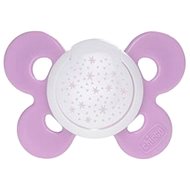 Chicco Physio Comfort Silicone Night Girl - Stars 1 pc, 16–36 m+ - Baby Pacifier
