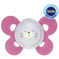 Chicco Physio Comfort Silicone Night Girl - Copper 1 pc, 16–36 m+ - Baby Pacifier