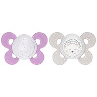 Chicco Physio Comfort Silicone Girl - Dots/Fox 2 pcs, 6–16 m - Baby Pacifier
