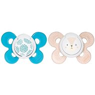 Chicco Physio Comfort Silicone Boy - Dots/Fox 2 pcs, 6–16 m - Baby Pacifier