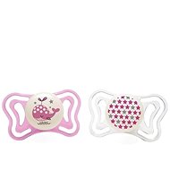 Chicco Physio Light Silicone Night Girl 2 pcs, 2–6 m+ - Baby Pacifier