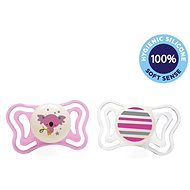 Chicco Physio Light Silicone Night Girl 2 pcs, 6–16 m+ - Baby Pacifier