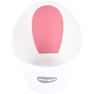 Shnuggle Tub White with Pink Backrest Stars - Baby Bathtub