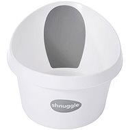Shnuggle Tub Toddler White with Dark Grey Backrest - Tummy Tub
