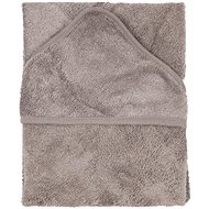 Timboo Hooded Towel 75 × 75cm, Anthracite - Children's Bath Towel
