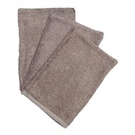 Timboo Washing Cloth 3 pcs, Anthracite - Washcloth