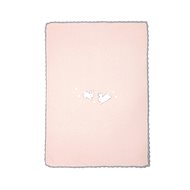 MAMAS & PAPAS Knitted Rabbits pink - Blanket