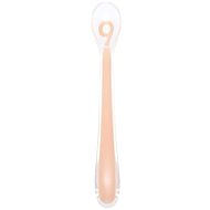 BABYMOOV silicone spoon Peach - Baby Spoon