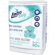 LINTEO BABY Vatové čistiace vankúšiky 60 ks - Odličovacie tampóny