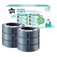 Tommee Tippee Simplee Replacement Cartridges, 6 pcs - Nappy Bags