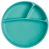MINIKOIOI Split Silicone with Suction Cup - Green - Plate
