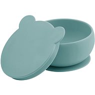 MINIKOIOI Silicone with suction cup - Green - Children's Plate