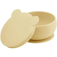 MINIKOIOI Silicone with suction cup - Yellow - Small Bowl