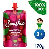 SALVEST Smushie BIO Fruit smoothie with beetroot, raspberries and hemp seeds (170 g) - Tasakos gyümölcspüré