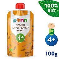 SALVEST Ponn BIO Pyré z mrkvy a zemiakov (100 g) - Kapsička pre deti