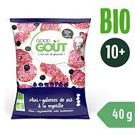 Good Gout Organic Mini Rice Cakes with Blueberries (40g) - Crisps for Kids