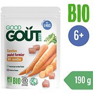 Good Gout Bio sárgarépa csirkével a farmról (190 g) - Bébiétel