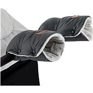 Petite&Mars Mittens/Gloves Jasie for Stroller Charcoal Grey - Pushchair Gloves