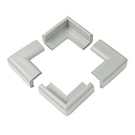BabyOno baby safety foam corner protectors 4 pcs - grey - Child Safety Lock